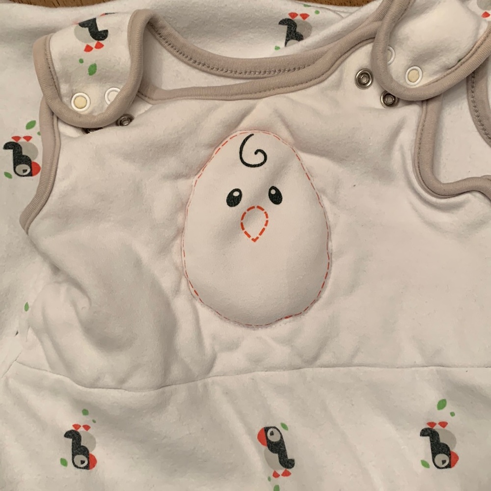 Nested bean sleep sack